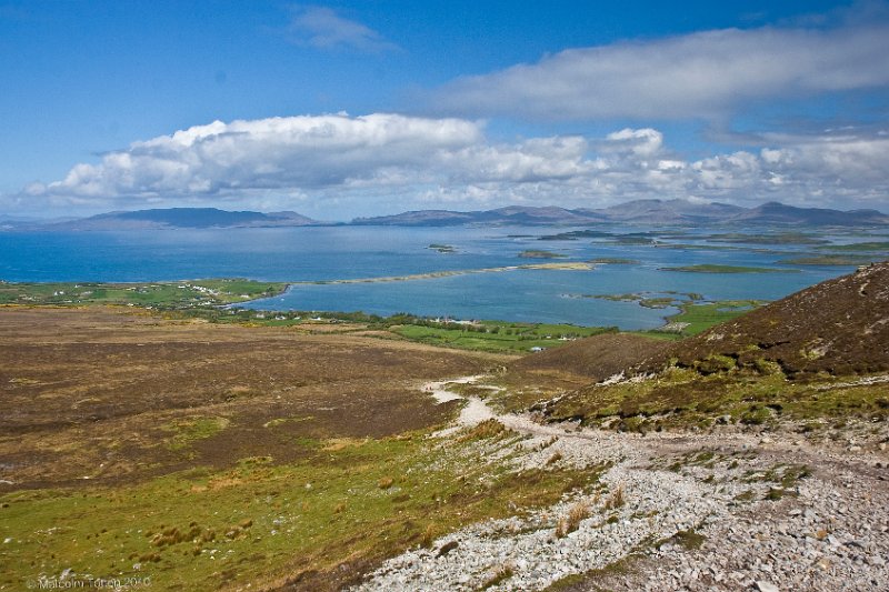 Memories of Mayo/12. Clew Bay from Croagh Patrick