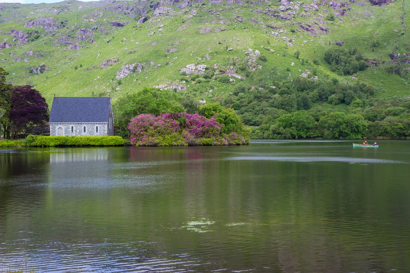 Boat on Gougane Barra, near St. Finbarr's Oratory Co. Cork.jpg