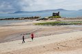 Ballinskelligs Beach and castle, County Kerry